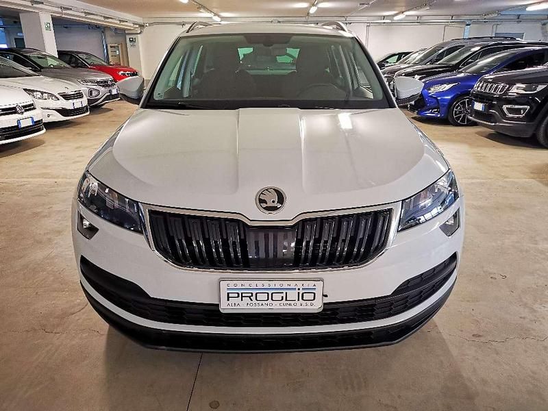 Usata Skoda Karoq Ambition 110 CV (80 kW) 2021 0q pure white SUV