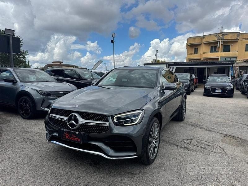 Usata Mercedes GLC220 Premium Plus 194 CV (142 kW) 2019 Grigio Coupé
