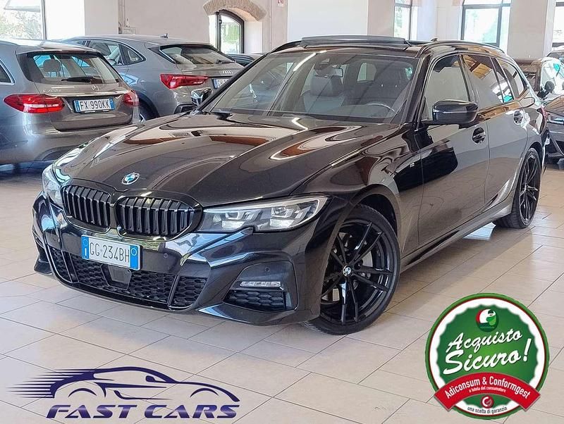 Usata BMW 330 M Sport 286 CV (210 kW) 2021 Blacksapphire metallic Station wagon