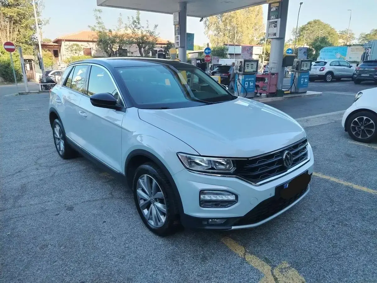 Usata VW T-Roc Advance 116 CV (85 kW) 2019 Bianco SUV