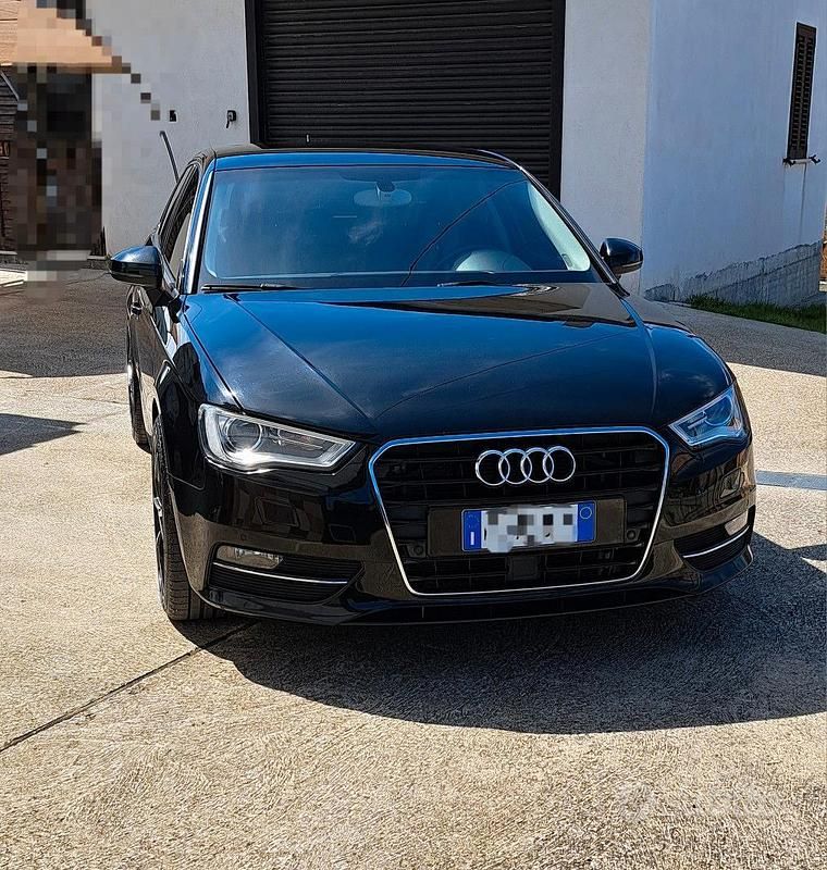 Usata Audi A3 Ambiente 150 CV (110 kW) 2014 Nero Berlina