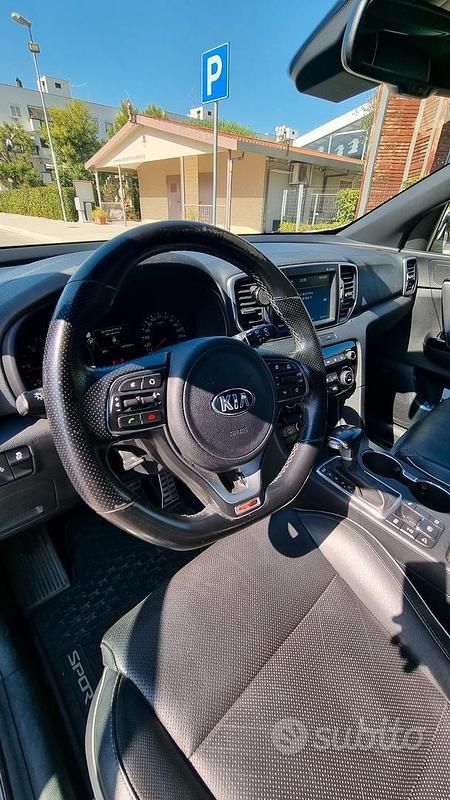 Usata Kia Sportage GT-Line 185 CV (136 kW) 2017 Bianco SUV