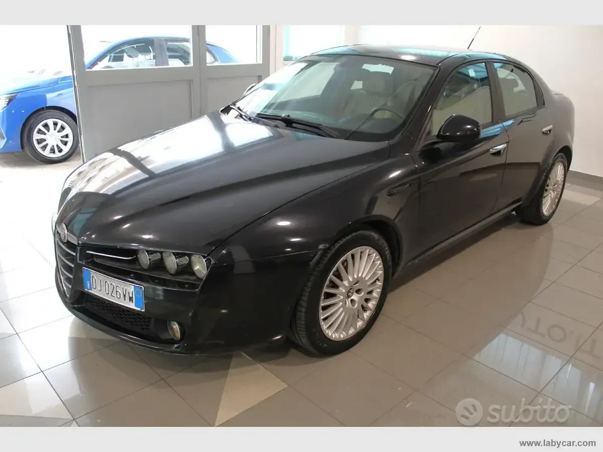 Usata Alfa Romeo 159 Progression 150 CV (110 kW) 2007 Nero Station wagon