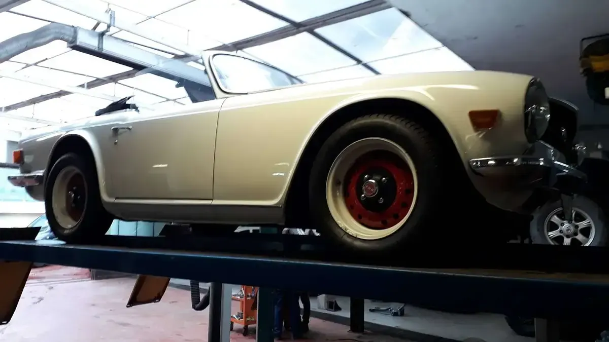 Usata Triumph TR6 150 CV (110 kW) 1969 Bianco Cabrio