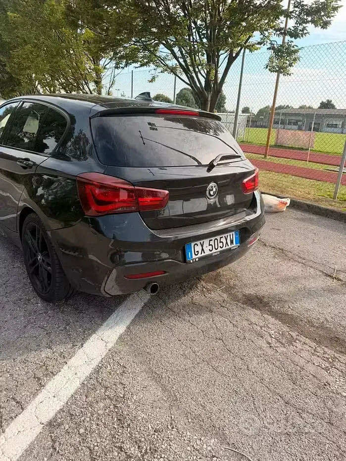 Usata BMW 118 M Sport 136 CV (100 kW) 2018 Nero Berlina