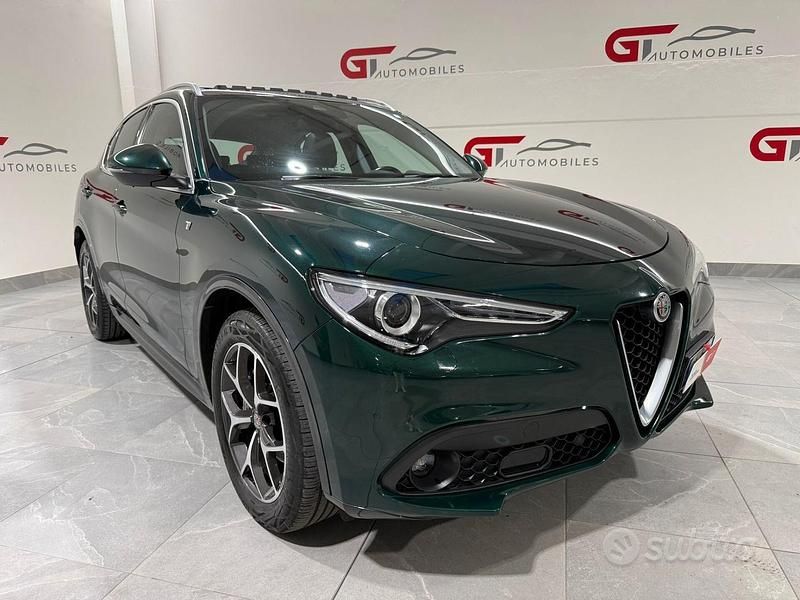Usata Alfa Romeo Stelvio Ti 210 CV (154 kW) 2021 Verde SUV