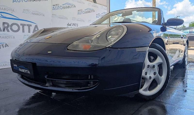 Usata Porsche 911 Carrera 4 Cabriolet 300 CV (220 kW) 2001 Blu/azzurro Cabrio