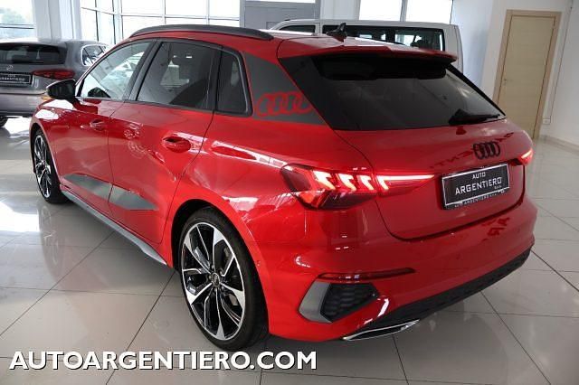 Usata Audi A3 e-tron S-Line 150 CV (110 kW) 2021 Rosso tango Utilitaria