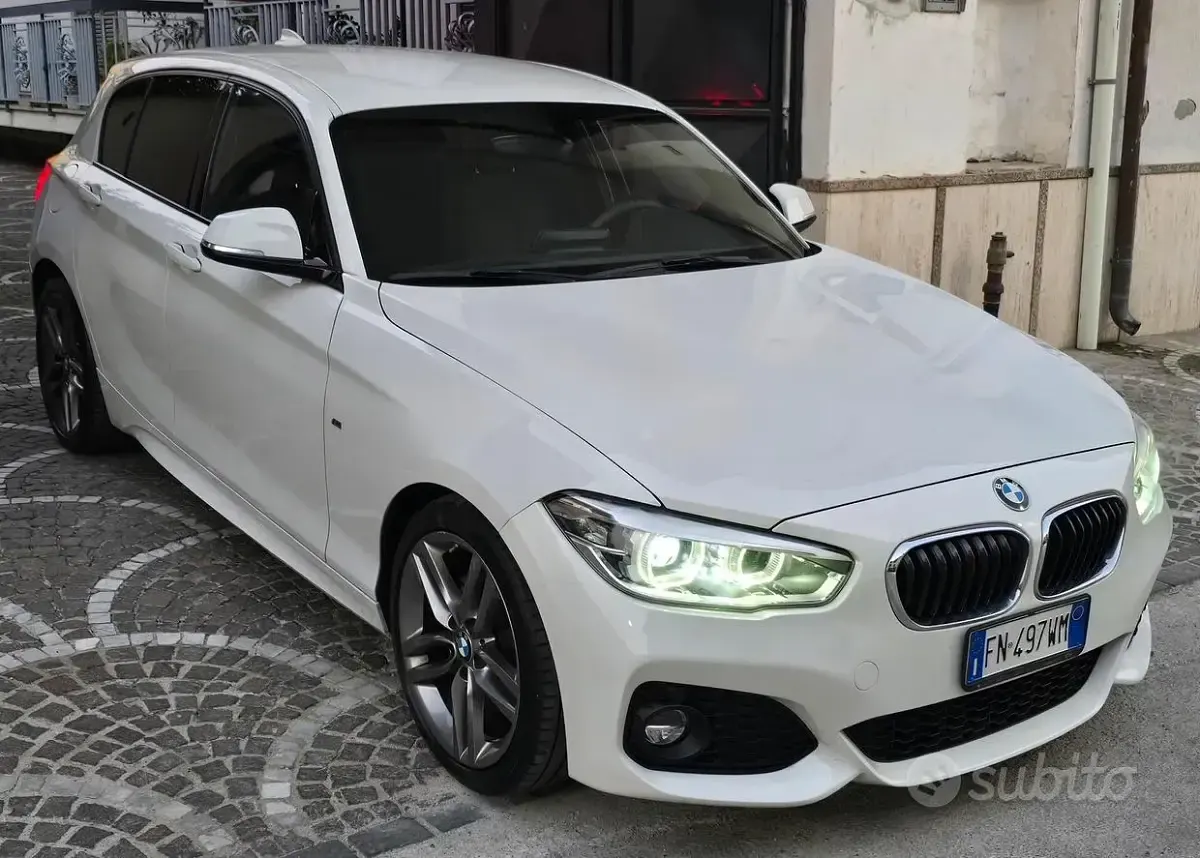 Usata BMW 116 M Sport 116 CV (85 kW) 2018 Bianco Utilitaria