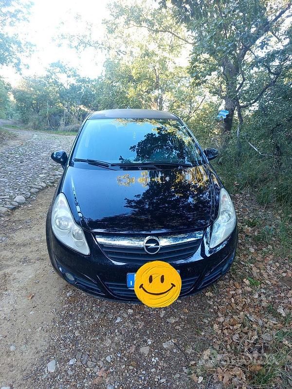 Usata Opel Corsa 2007 Nero Utilitaria