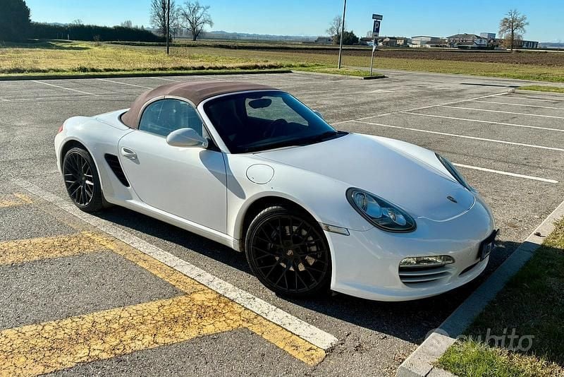Usata Porsche Boxster 2010 Bianco Cabrio