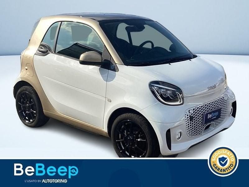 Usata Smart ForTwo Electric Drive Pulse 60 kW (82 CV) 2020 Bianco pastello Berlina