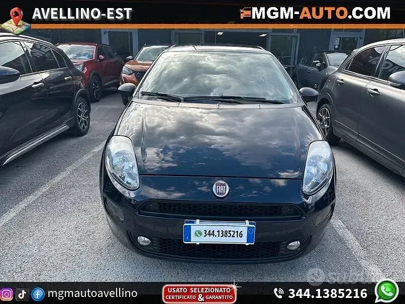 Usata Fiat Punto Street 95 CV (69 kW) 2018 Blu Utilitaria