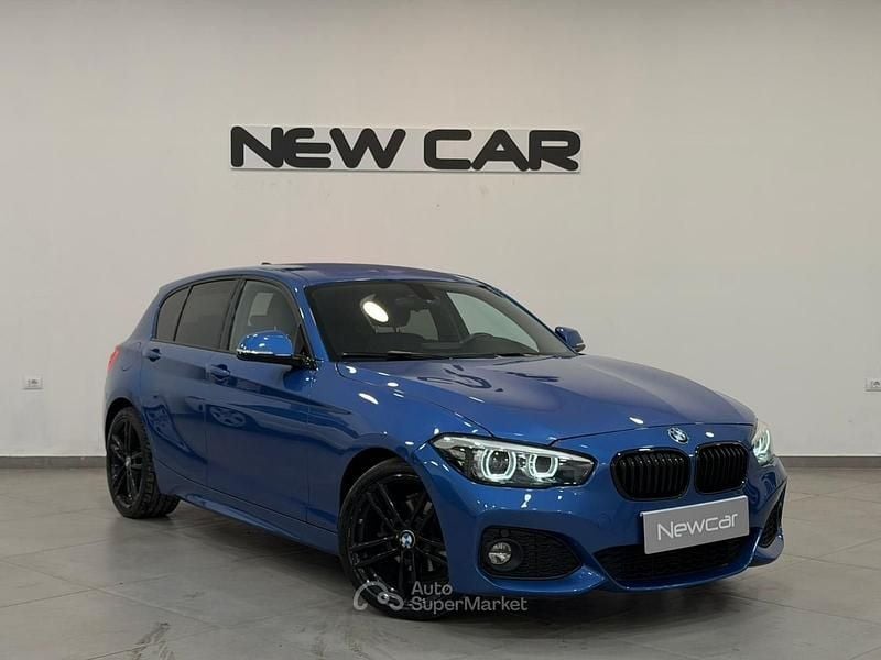 Usata BMW 116 M Sport 116 CV (85 kW) 2018 Blu/azzurro Utilitaria