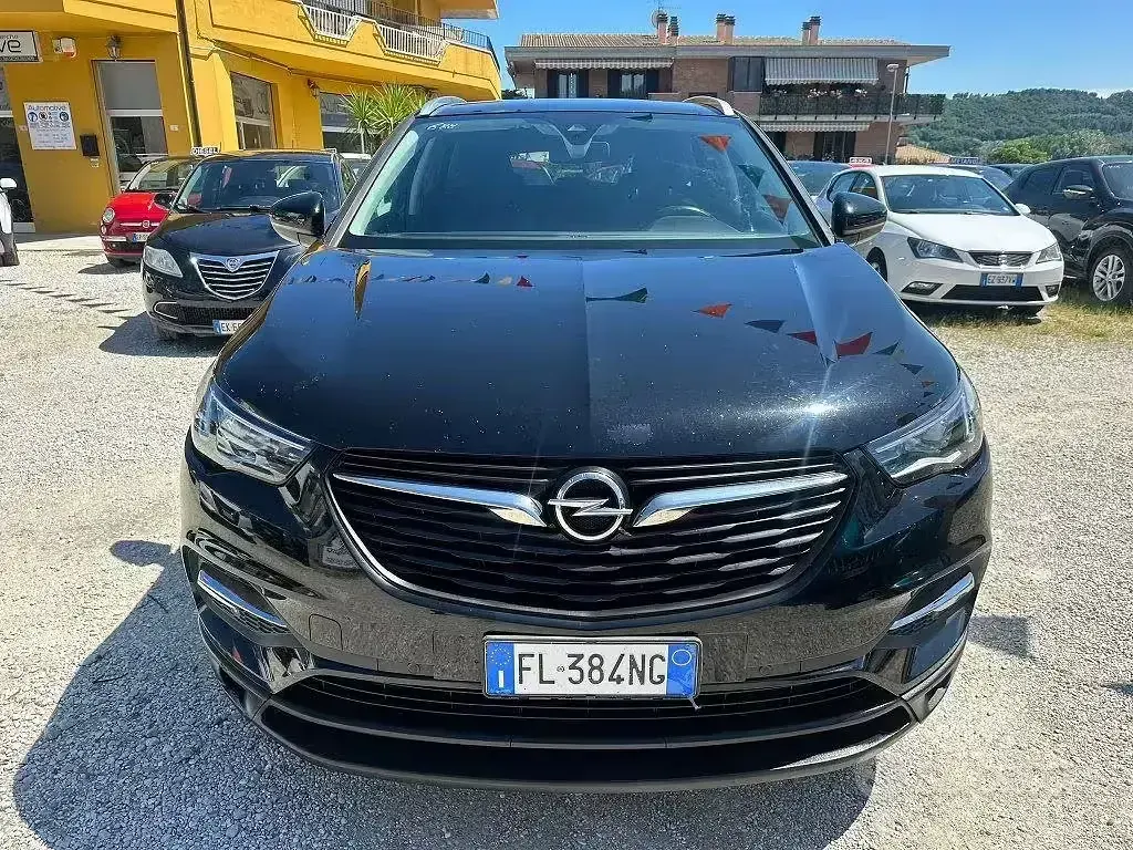 Usata Opel Grandland X 120 CV (88 kW) 2017 Nero SUV
