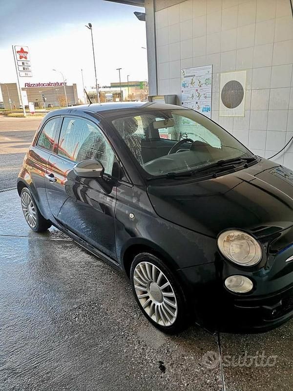 Usata Fiat 500 Pop 69 CV (50 kW) 2012 Nero Utilitaria
