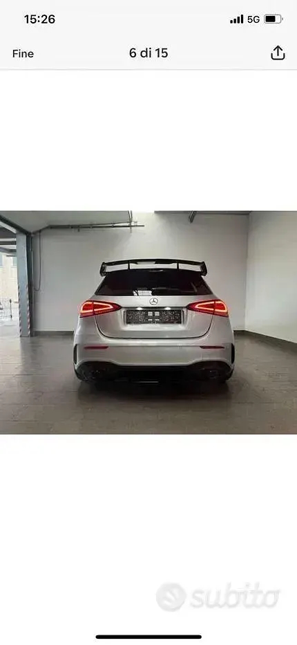 Usata Mercedes 250 AMG 224 CV (164 kW) 2019 Grigio Berlina