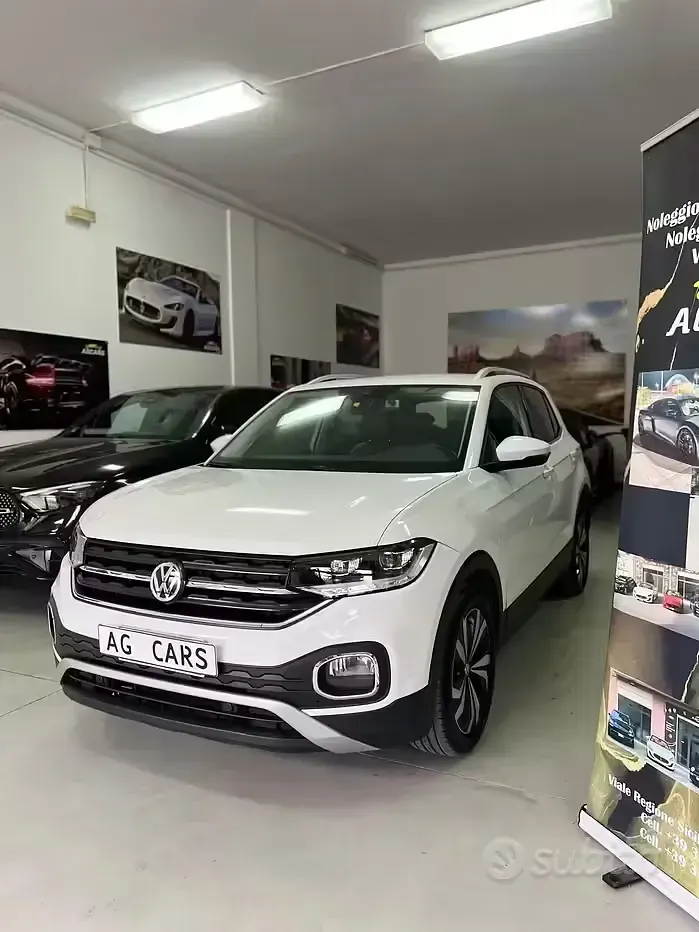 Usata VW T-Cross Style 95 CV (69 kW) 2020 Bianco SUV