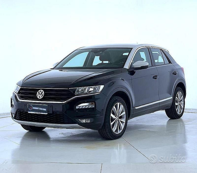 Usata VW T-Roc Style 150 CV (110 kW) 2020 Nero SUV