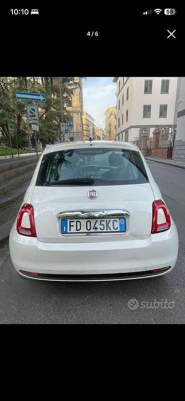 Usata Fiat 500 Pop 75 CV (55 kW) 2016 Bianco Utilitaria