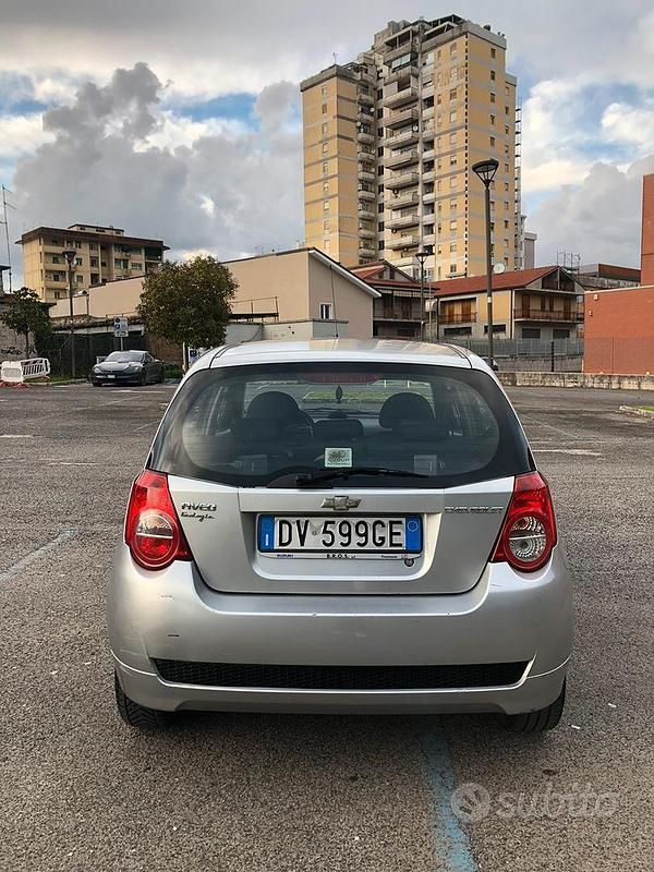 Usata Chevrolet Aveo 2009 Grigio Utilitaria
