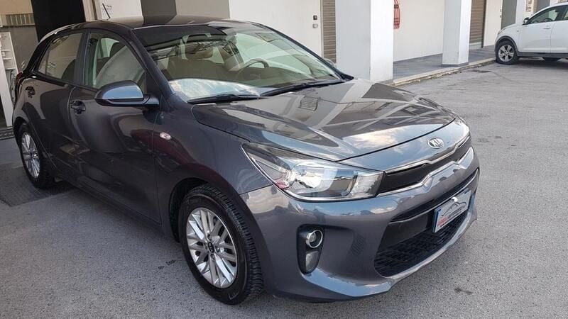 Usata Kia Rio 85 CV (62 kW) 2018 Grigio Berlina