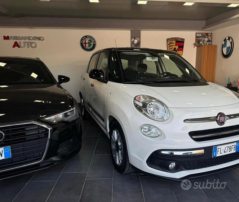 Usata Fiat 500L Lounge 95 CV (69 kW) 2017 Bianco Monovolume