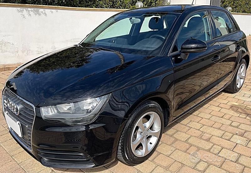 Usata Audi A1 Ambition 90 CV (66 kW) 2014 Nero Utilitaria