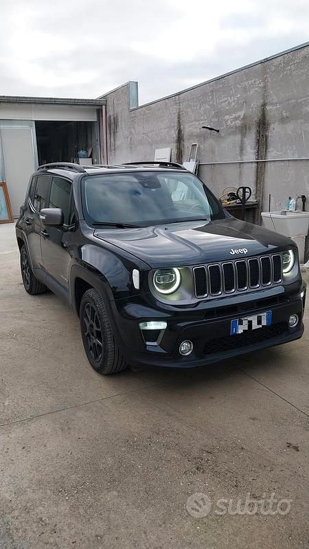 Nero Usata 2019 Jeep Renegade Limited SUV | 17.500 € (Buon prezzo) - Immagine 1/4