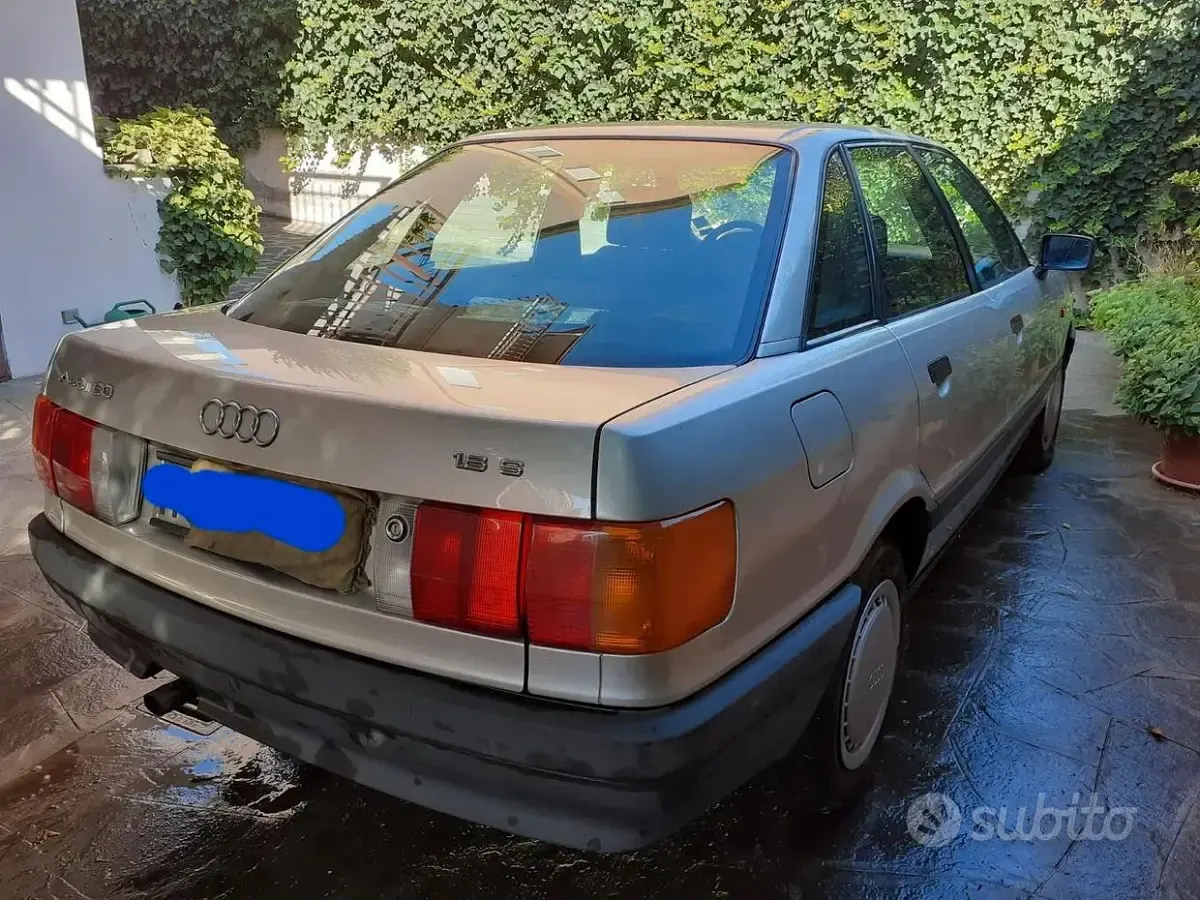 Usata Audi 80 88 CV (64 kW) 1991 Grigio Berlina
