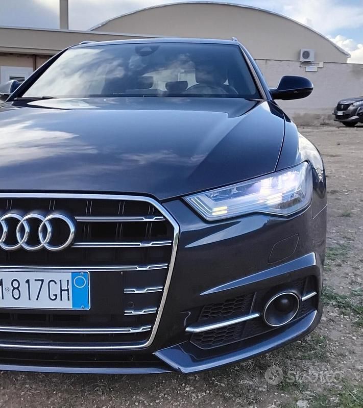 Usata Audi A6 S-Line 190 CV (139 kW) 2017 Nero Station wagon