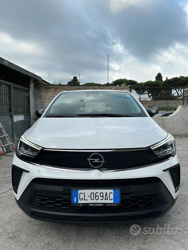Bianco Usata 2022 Opel Crossland X Edition SUV | 13.500 € (Buon prezzo) - Immagine 1/4