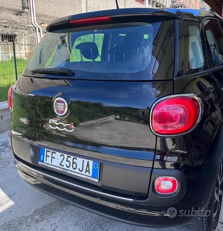 Usata Fiat 500L 95 CV (69 kW) 2016 Nero Monovolume