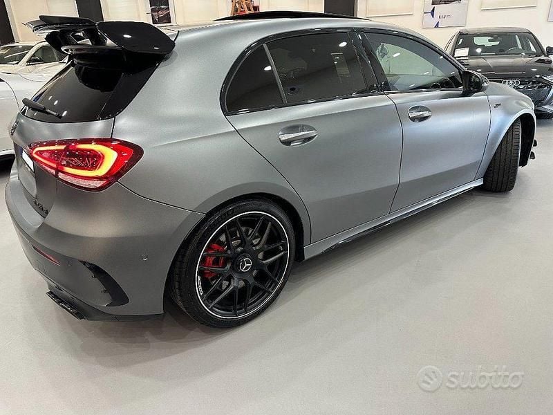 Usata Mercedes A45 AMG AMG 421 CV (309 kW) 2021 Grigio magno designo metallizzato Berlina