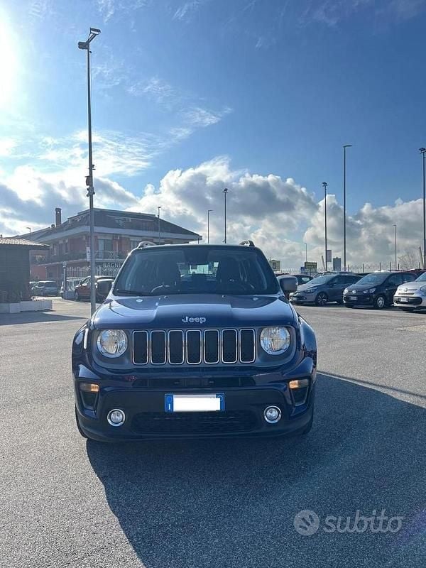 Usata Jeep Renegade Limited 130 CV (95 kW) 2021 Blu SUV