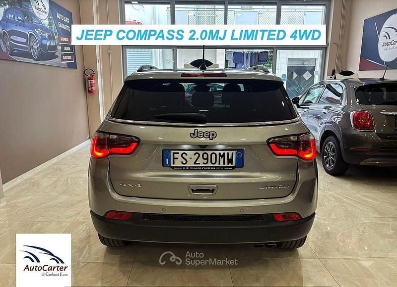 Usata Jeep Compass Limited 140 CV (102 kW) 2018 Grigio SUV