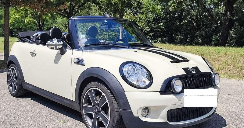 Bianco Usata 2009 Mini Cooper S Cabriolet Cabrio | 9000 € (Ottimo prezzo) - Immagine 1/4