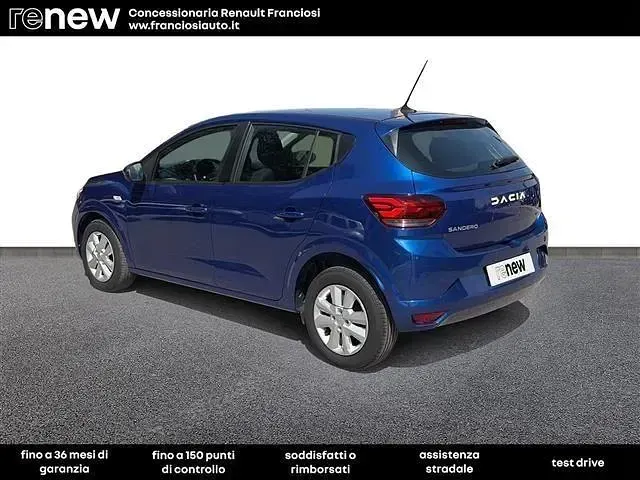 Usata Dacia Sandero Expression 101 CV (74 kW) 2023 Blu