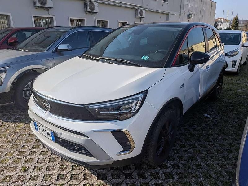 Usata Opel Crossland X GS Line 110 CV (80 kW) 2021 Bianco SUV
