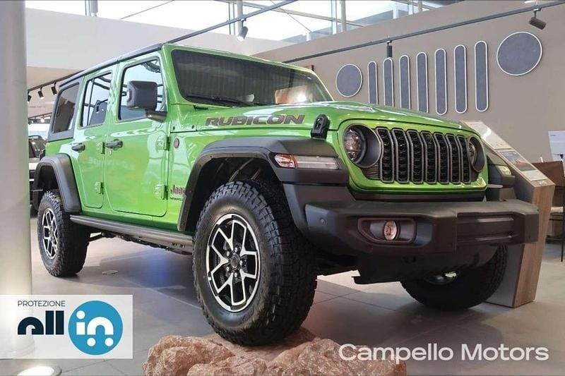 Nuova Jeep Wrangler Unlimited Limited 272 CV (200 kW) 2025 Argento SUV