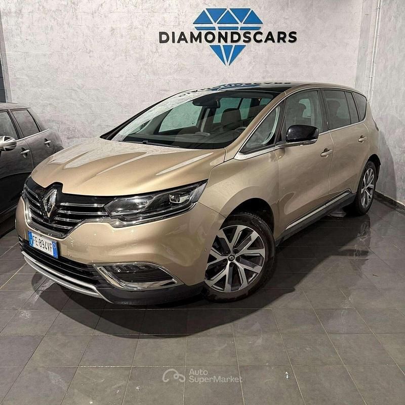 Beige Usata 2016 Renault Espace Monovolume | 15.500 € (Buon prezzo) - Immagine 1/4