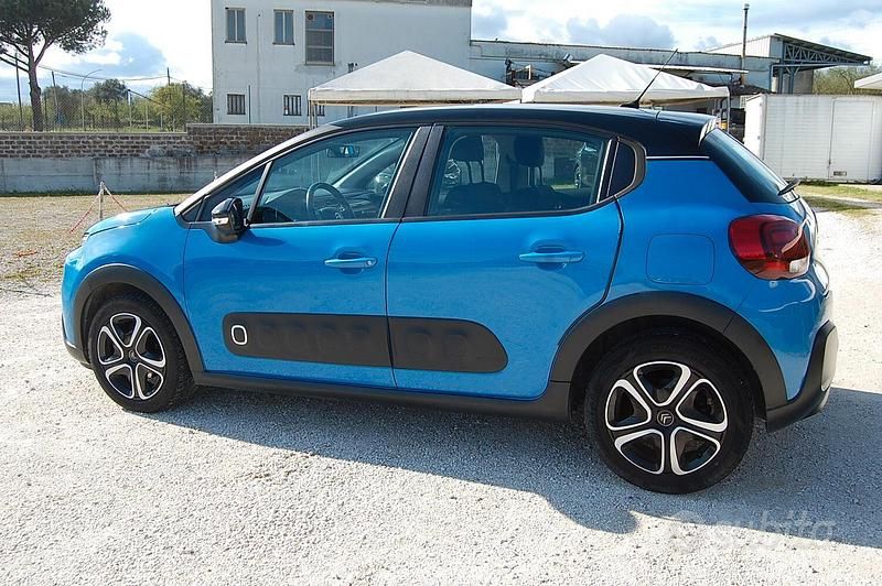 Usata Citroën C3 Shine 101 CV (74 kW) 2019 Blu Utilitaria