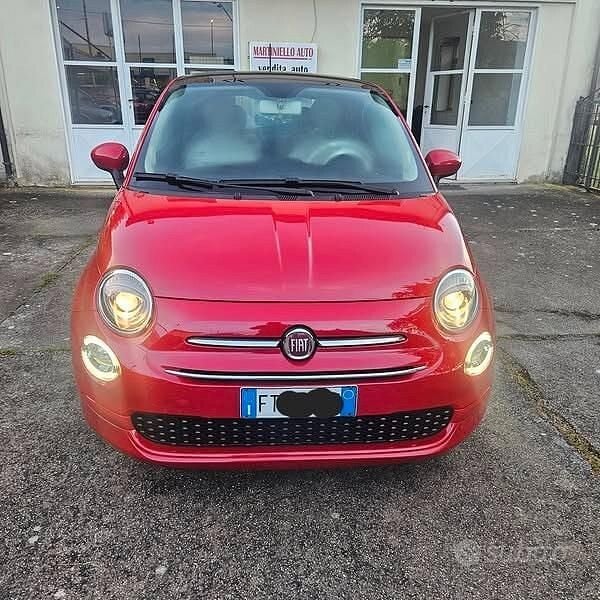 Rosso Usata 2019 Fiat 500 Lounge Berlina | 8700 € (Ottimo prezzo) - Immagine 1/4