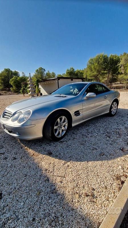 Usata Mercedes SL500 2005 Grigio Cabrio