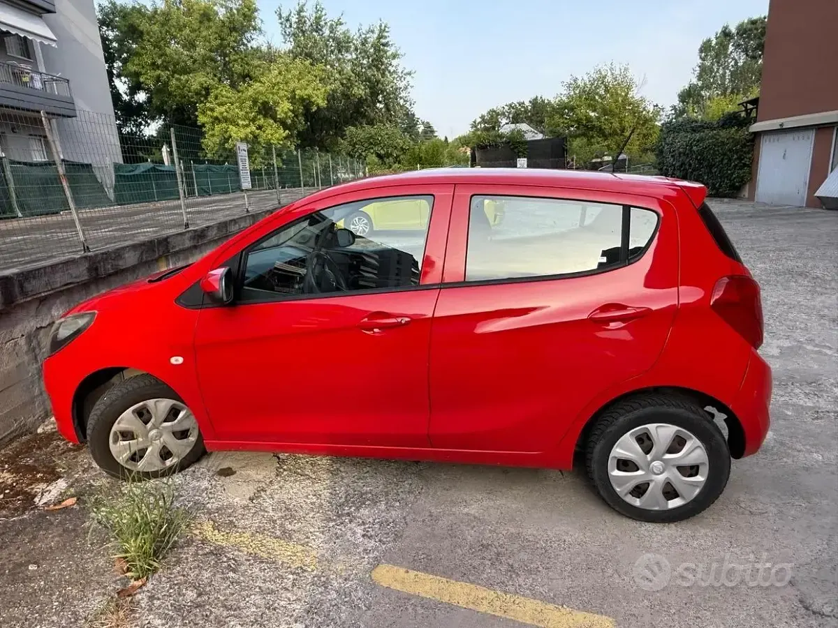Usata Opel Karl 75 CV (55 kW) 2017 Rosso Utilitaria