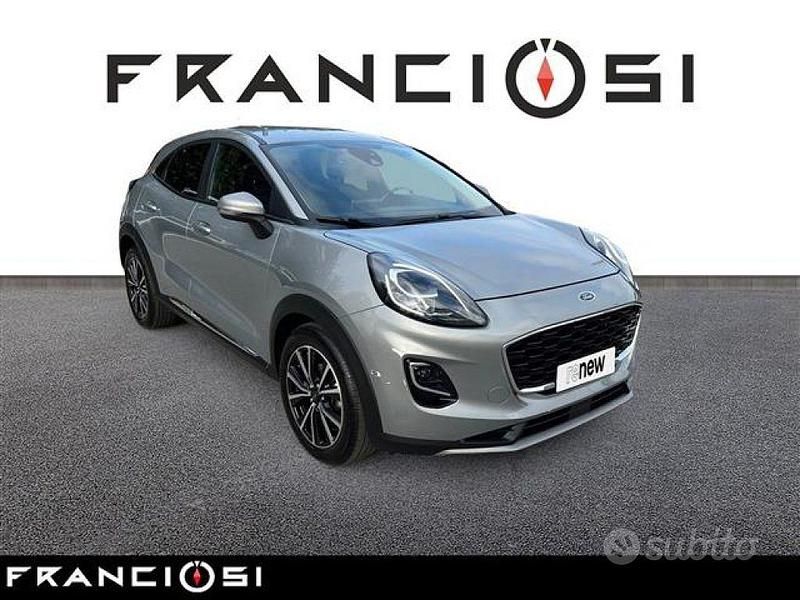 Usata Ford Puma ST-Line X 125 CV (91 kW) 2021 Grigio chiaro SUV