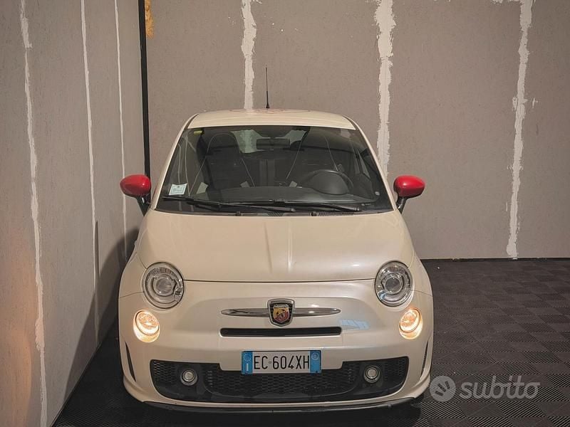 Usata Abarth 500 135 CV (99 kW) 2010 Bianco Berlina