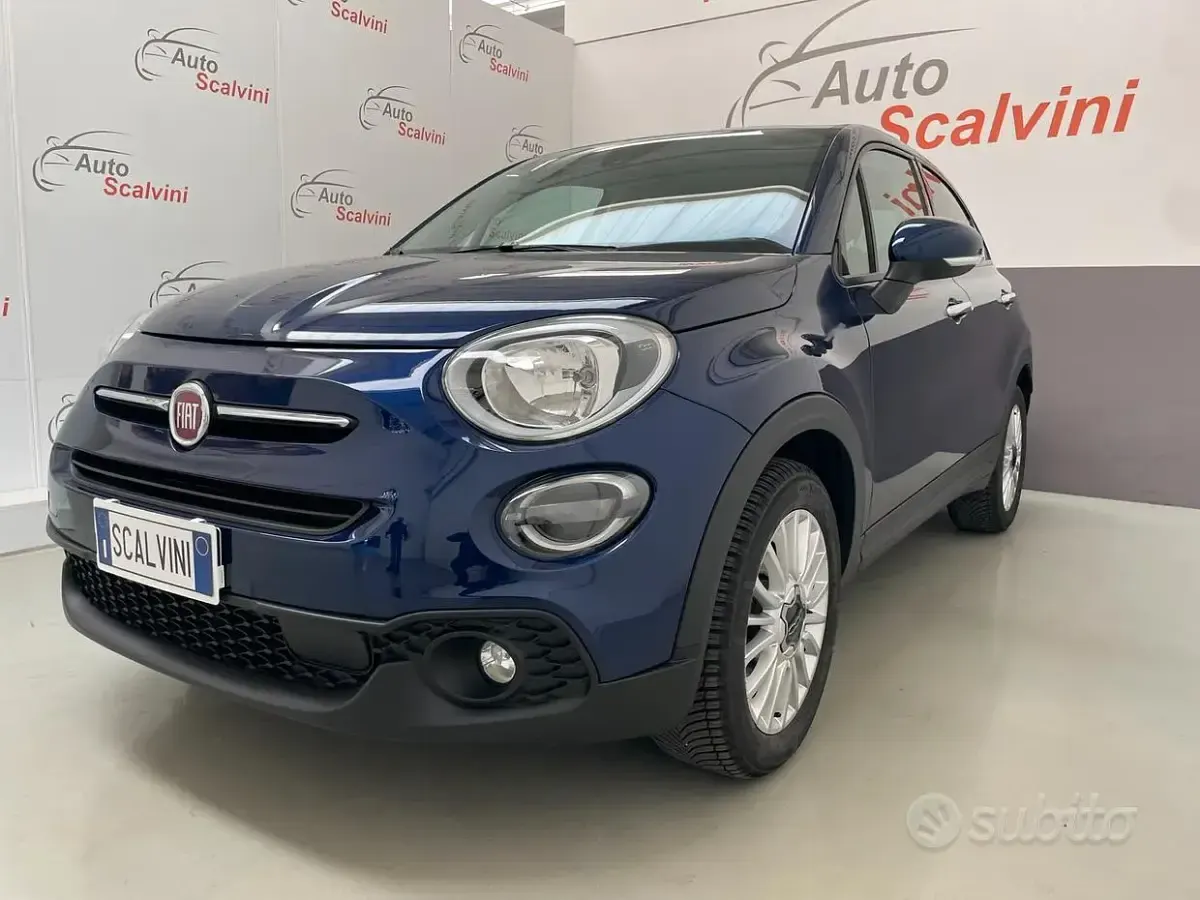 Usata Fiat 500X Connect 131 CV (96 kW) 2022 Blu SUV