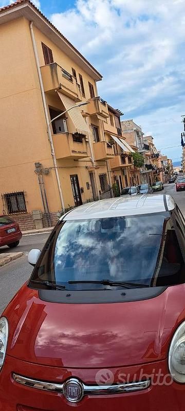 Usata Fiat 500L 85 CV (62 kW) 2012 Rosso Monovolume