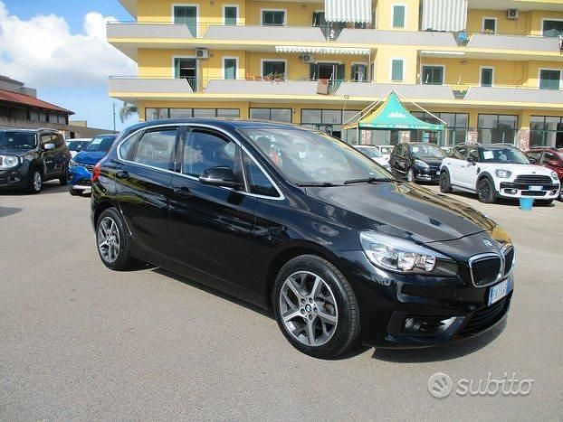 Usata BMW 216 Active Tourer 115 CV (84 kW) 2018 Nero Monovolume